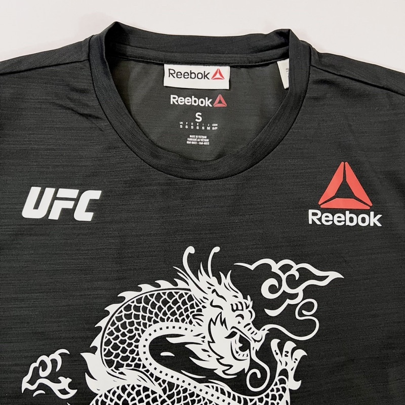 Áo Thun Cộc Tay Thể Thao Boxing Moay Thái Reebok UFC SHANGHAI