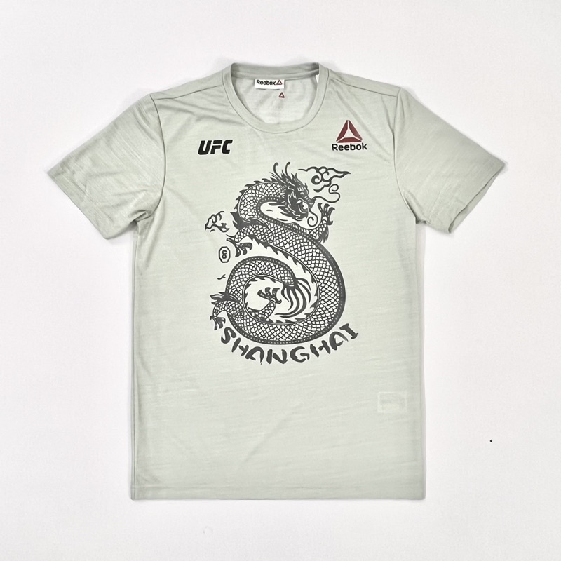 Áo Thun Cộc Tay Thể Thao - Gym - Boxing - Moay Thái Reebok UFC SHANGHAI