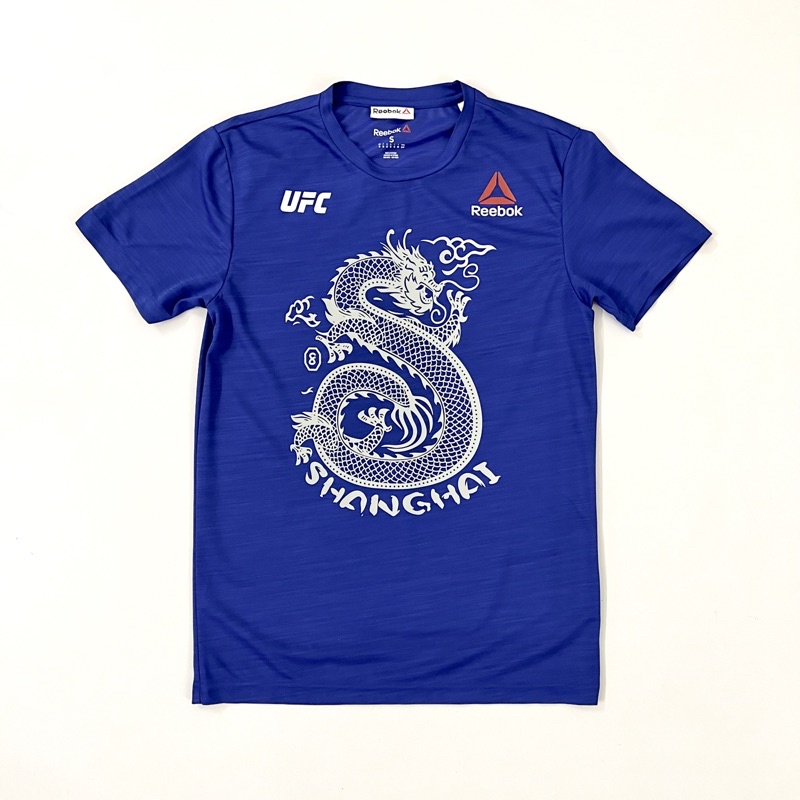 Áo Thun Cộc Tay Thể Thao - Gym - Boxing - Moay Thái Reebok UFC SHANGHAI