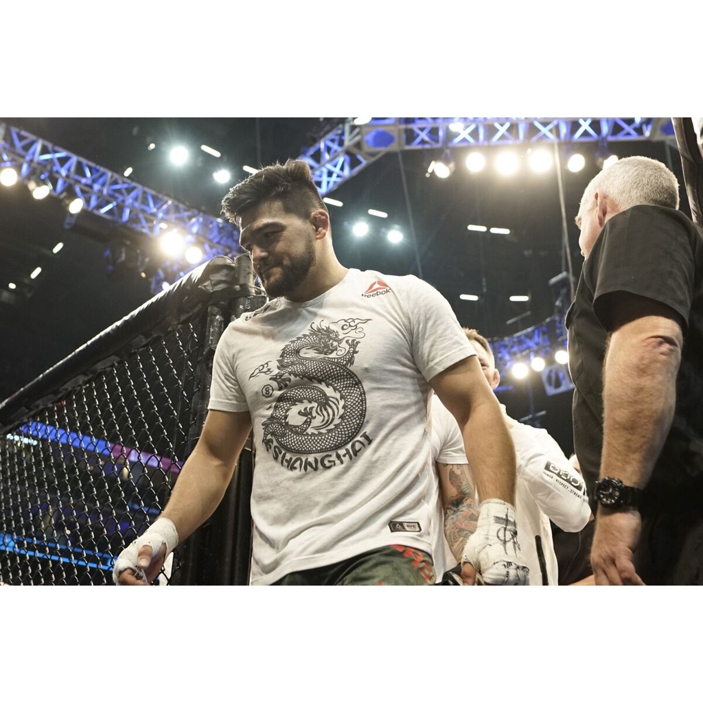 Áo Thun Cộc Tay Thể Thao Boxing Moay Thái Reebok UFC SHANGHAI