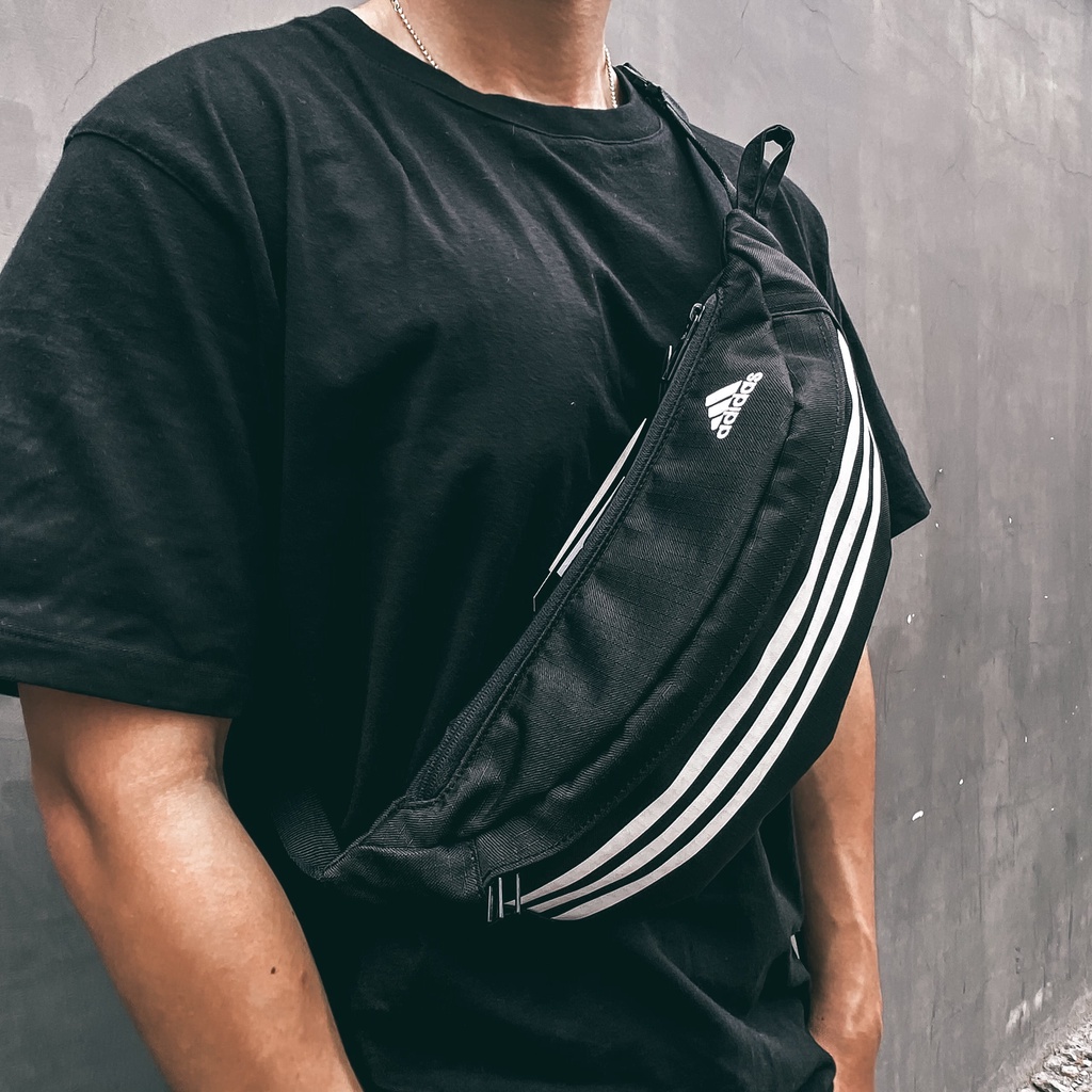 Túi Đeo Chéo Bao Tử Thời Trang Thể Thao Adidas 3-Strips Bag