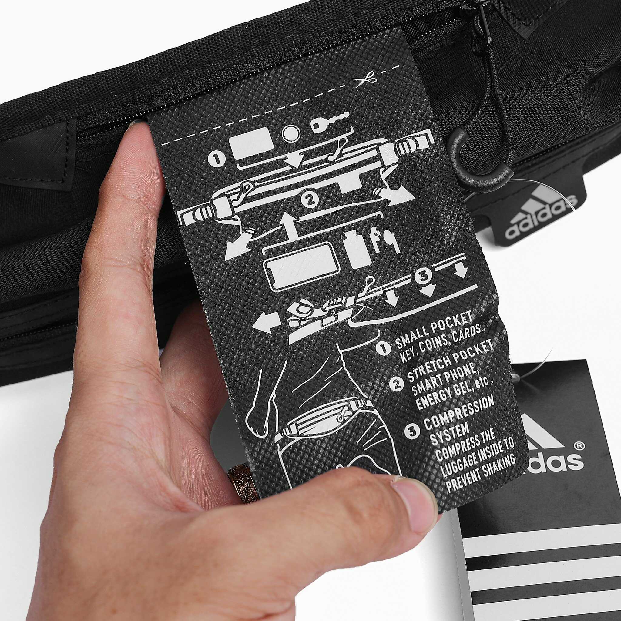 Túi Bao Tử Chạy Bộ Adidas Running Gear Waist Bag - HI3486