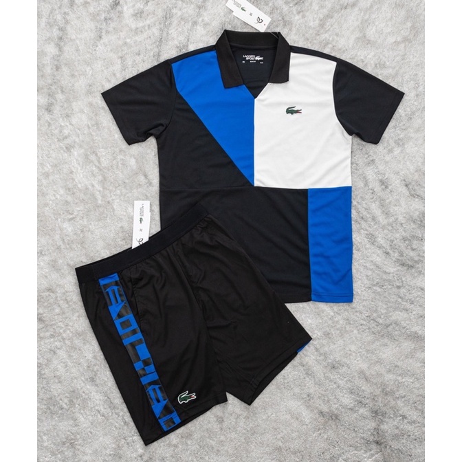 Bộ Quần Áo Thể Thao Nam Lacoste SPORT Color-Block Ultra-Dry Tennis
