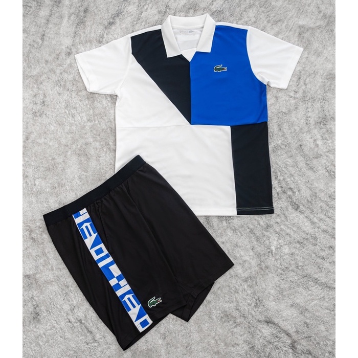 Bộ Quần Áo Thể Thao Nam Lacoste SPORT Color-Block Ultra-Dry Tennis