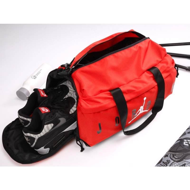 Túi Trống Thể Thao - Gym - Du Lịch Tiện Ích Nike Air Jordan Velocity Duffle Bag SM0168-R78