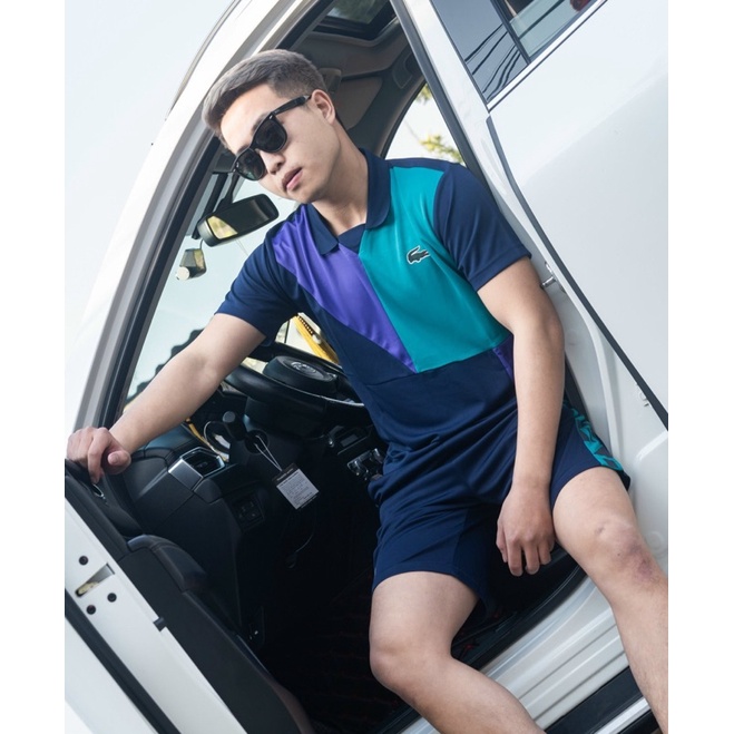 Bộ Quần Áo Thể Thao Nam Lacoste SPORT Color-Block Ultra-Dry Tennis