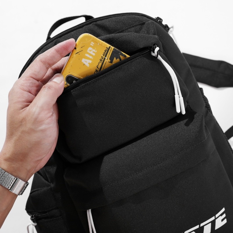 Balo Thời Trang Đi Học Unisex Nam Nữ Lacoste Contrast Inscription Backpack - NH4044NZ