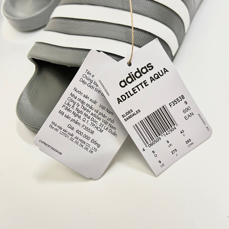 Dép Đúc Adidas Adilette Aqua Slides Unisex Auth F35543 - F35550 - F35542 - F35538 - G28714 - G28714