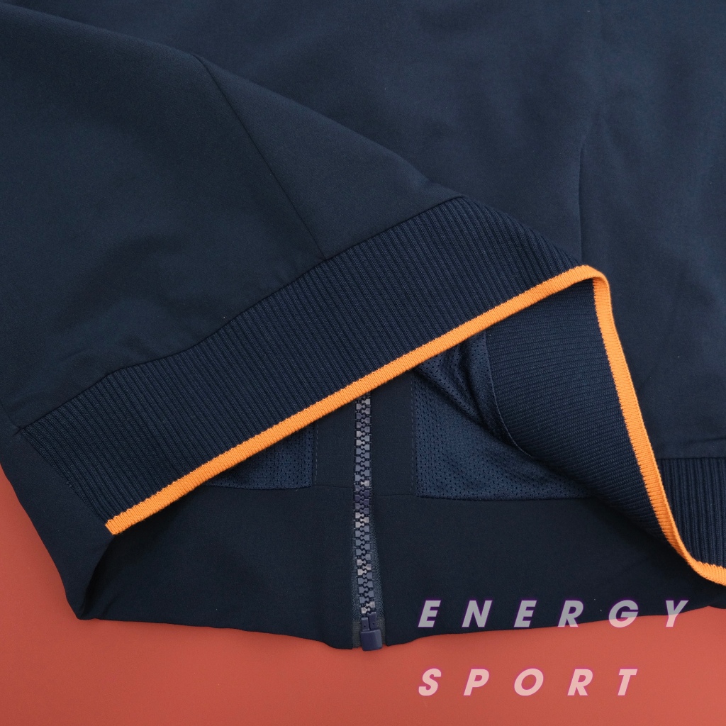 Áo Khoác Bomber Thể Thao Unisex Adidas VRCT Jacket Kem/Navy - DX8408