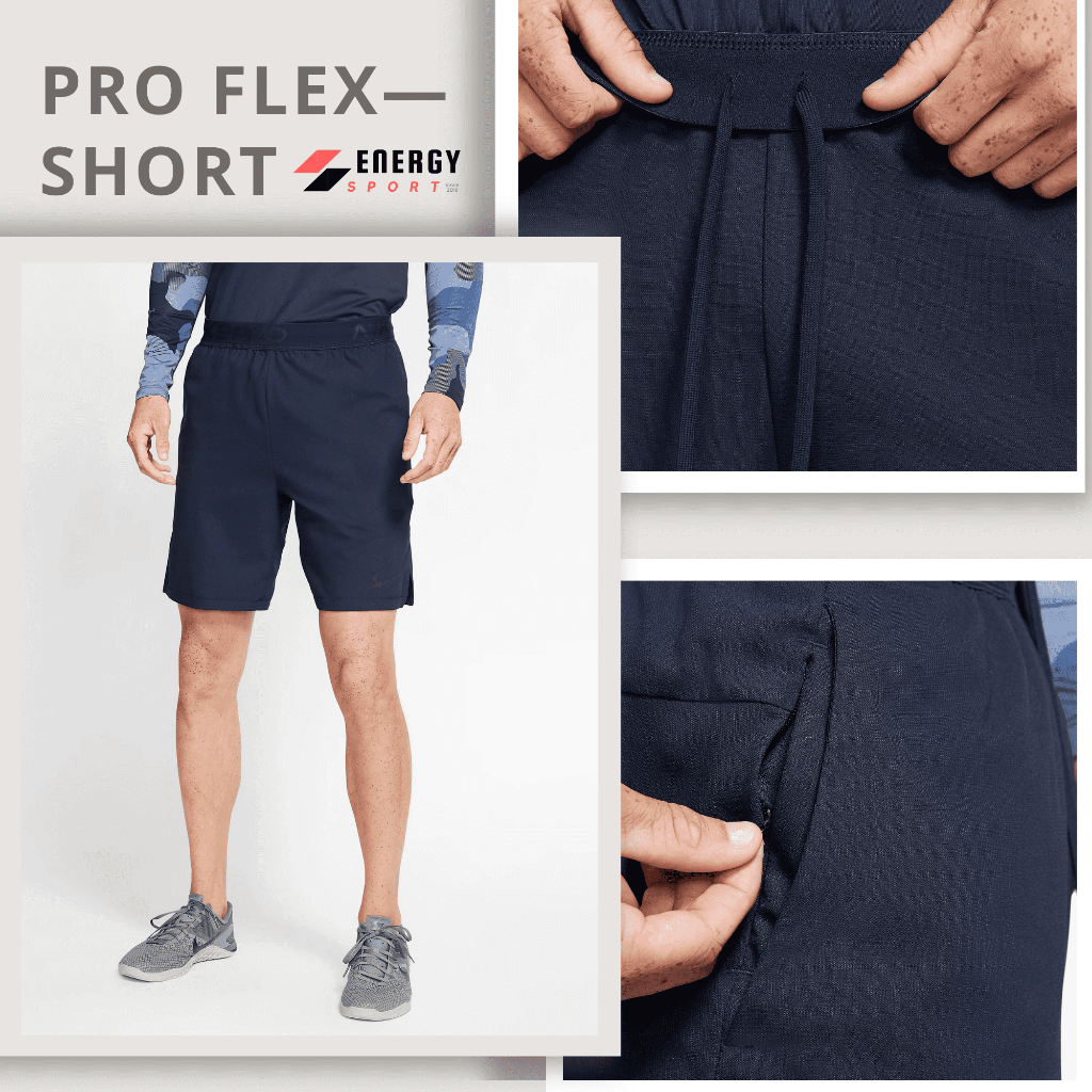 Quần Short Thể Thao Nam NK Pro Flex Vent Max Navy - CJ1957-451