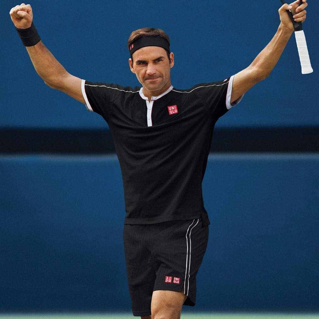 Bộ Quần Áo Thể Thao Tennis Uniqlo Roger Federer