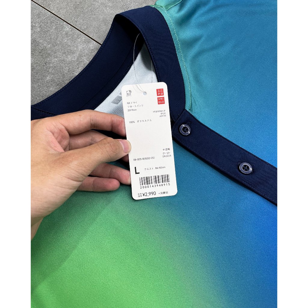 Bộ Quần Áo Thể Thao Tennis Uniqlo Kei-Nishikori 2024