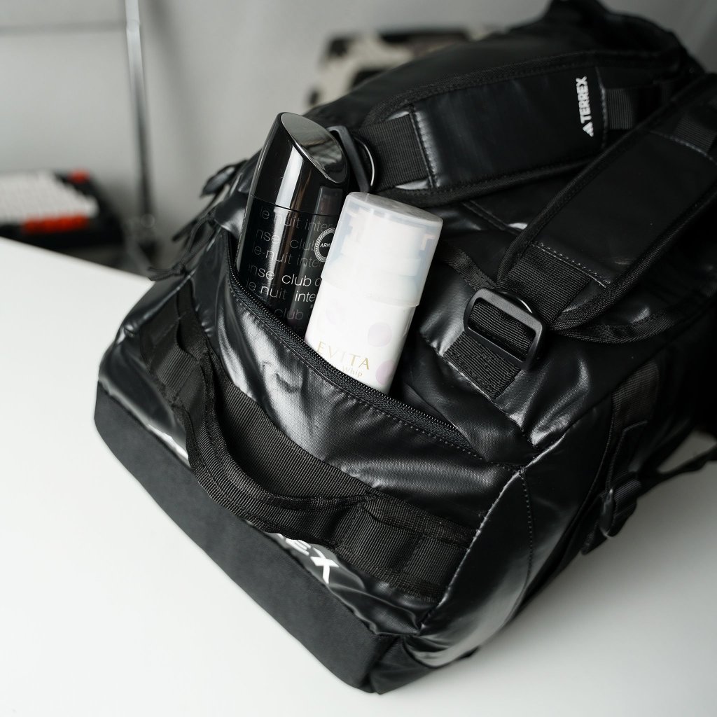 Túi Trống Gym - Du Lịch Adidas Terrex RAIN.RDY Expedition Duffel Bag 50L - IN8327