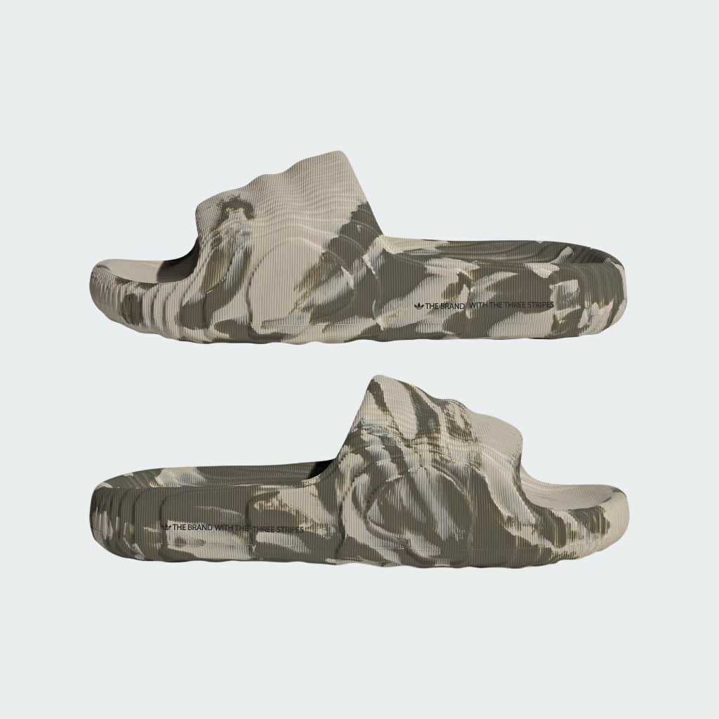 Dép Adidas Unisex Adilette 22 Slides "Olive Strata" - IG5918