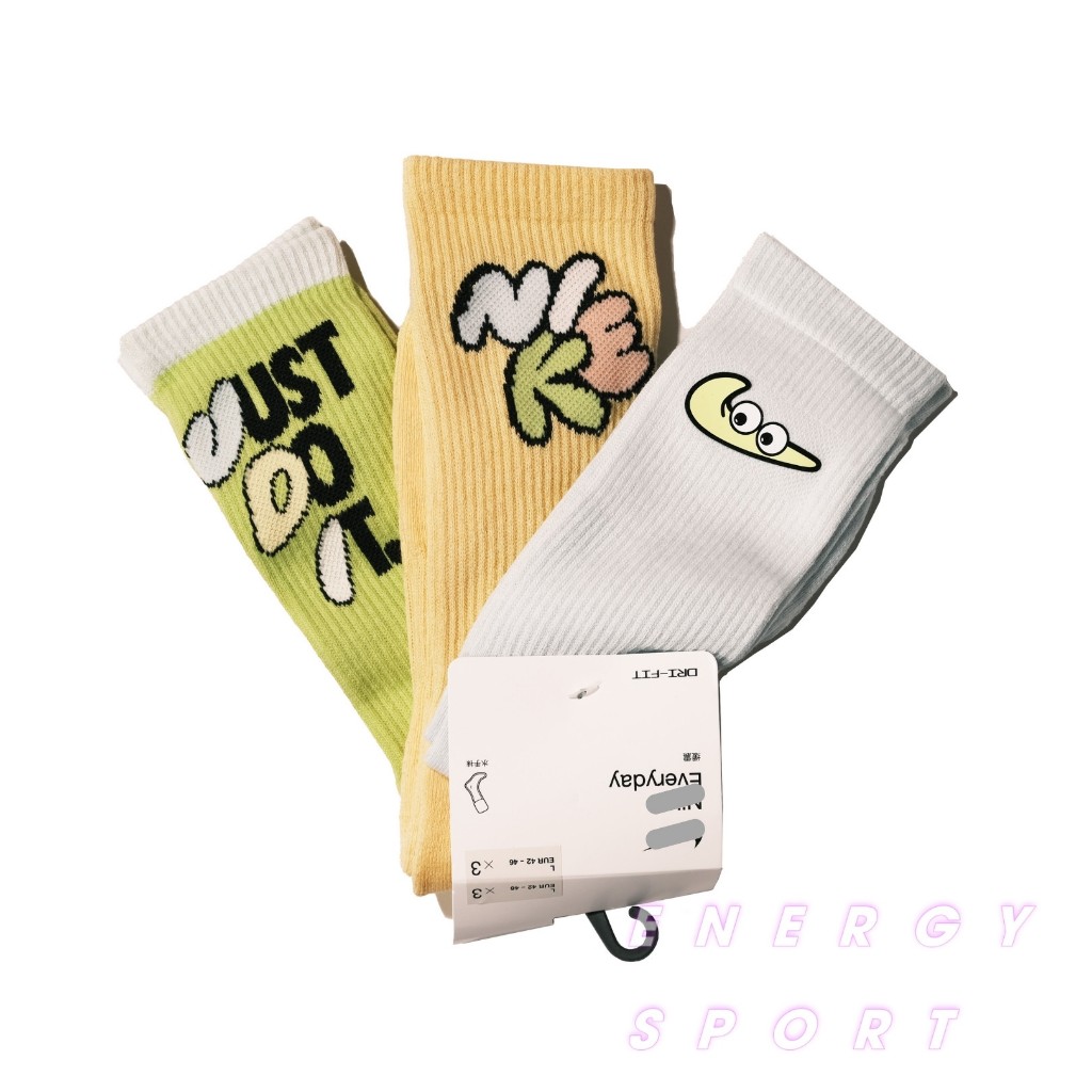 Vớ/ Tất Nike Sportswear Dri-FIT Everyday Plus Cushioned Chính Hãng