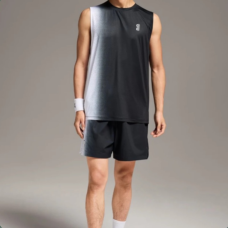 Bộ Quần Áo Thể Thao Tennis Pickleball Sát Nách Thoáng Mát ON Court - Đen