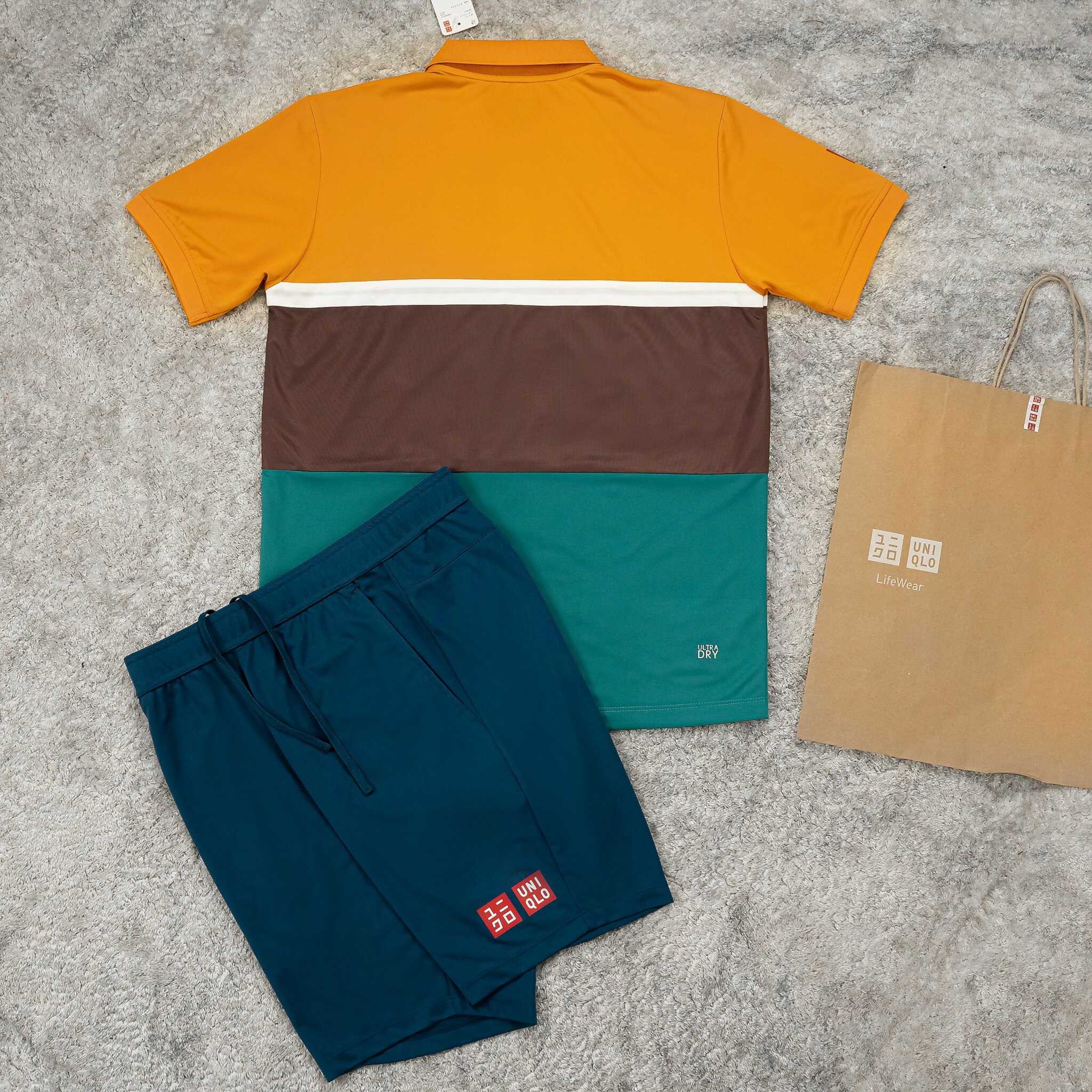 Bộ Quần Áo Thể Thao Nam Uniqlo Tennis Kei Nishikori