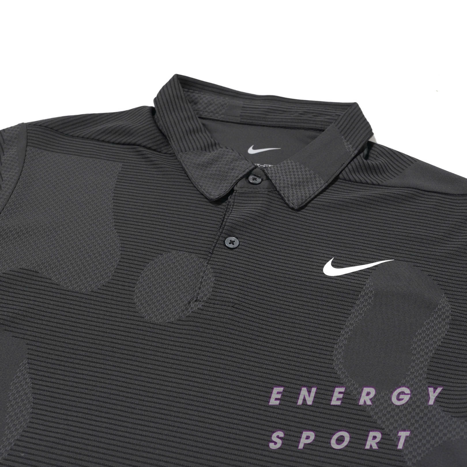 Áo Thun Polo Thể Thao Nam Nike Dri-FIT ADV Tour Camo Golf - Đen
