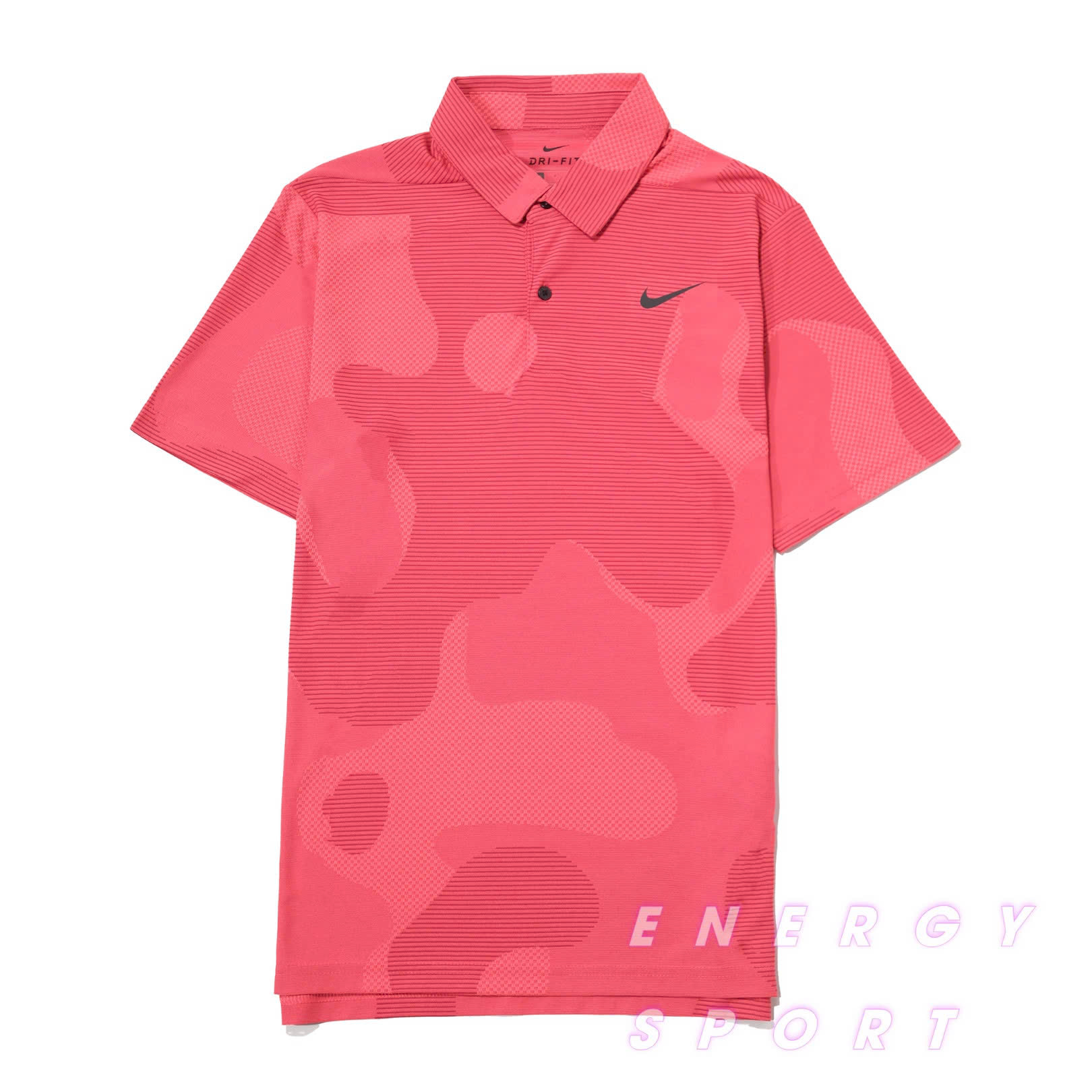 Áo Thun Polo Thể Thao Nam Nike Dri-FIT ADV Tour Camo Golf - Đỏ
