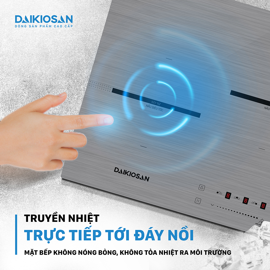 Bếp từ đôi Daikiosan DKT-300002