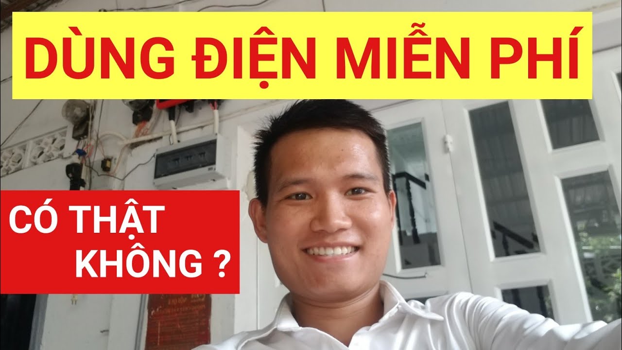 Dùng điện miễn phí, không lo mất điện với hệ thống Điện Năng Lượng Mặt Trời 