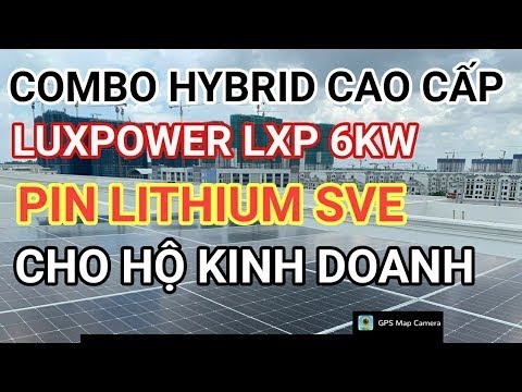 Hệ thống điện năng lượng mặt trời Hybrid tại Long Xuyên - An Giang || KMD SOLAR