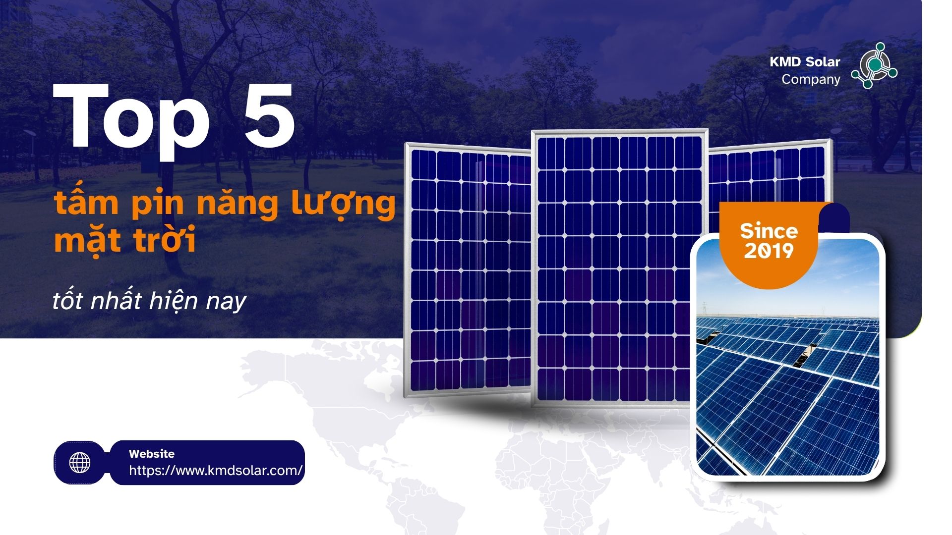 Top 5 tấm pin năng lượng mặt trời tốt nhất hiện nay