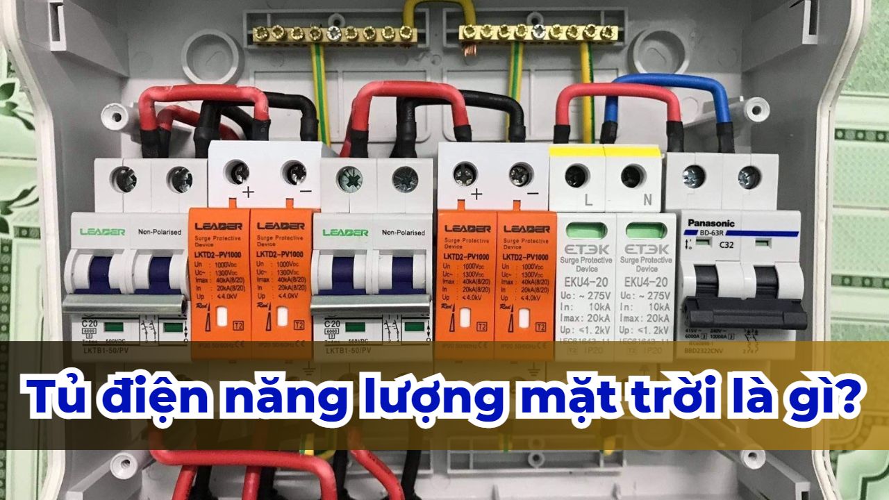 Tủ điện Solar - Tủ điện năng lượng mặt trời | KMD SOLAR