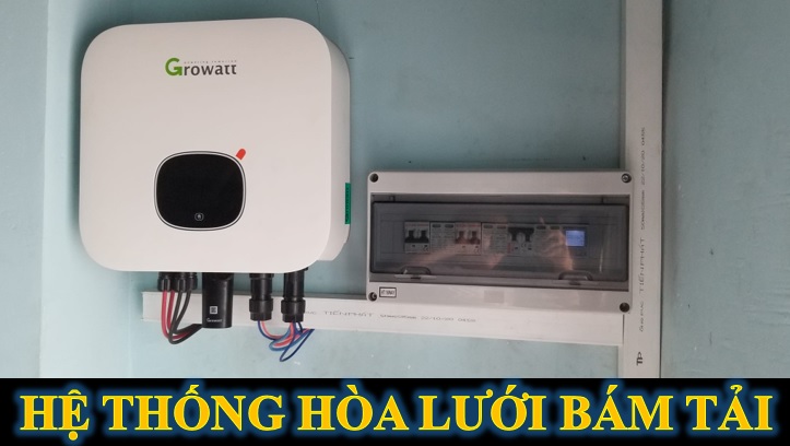 HỆ THỐNG ĐIỆN MẶT TRỜI HOÀ LƯỚI BÁM TẢI