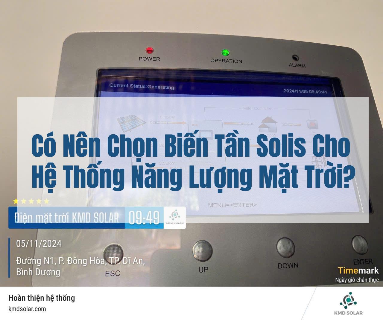 Có Nên Chọn Biến Tần Solis Cho Hệ Thống Năng Lượng Mặt Trời?