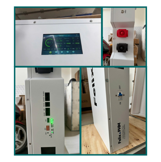 Pin Lưu Trữ Felix PHM LiFePO4 150Ah – 51.2V_KMD SOLAR