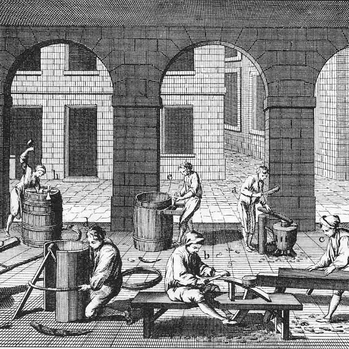 Lịch sử ra đời của thùng rượu gỗ sồi