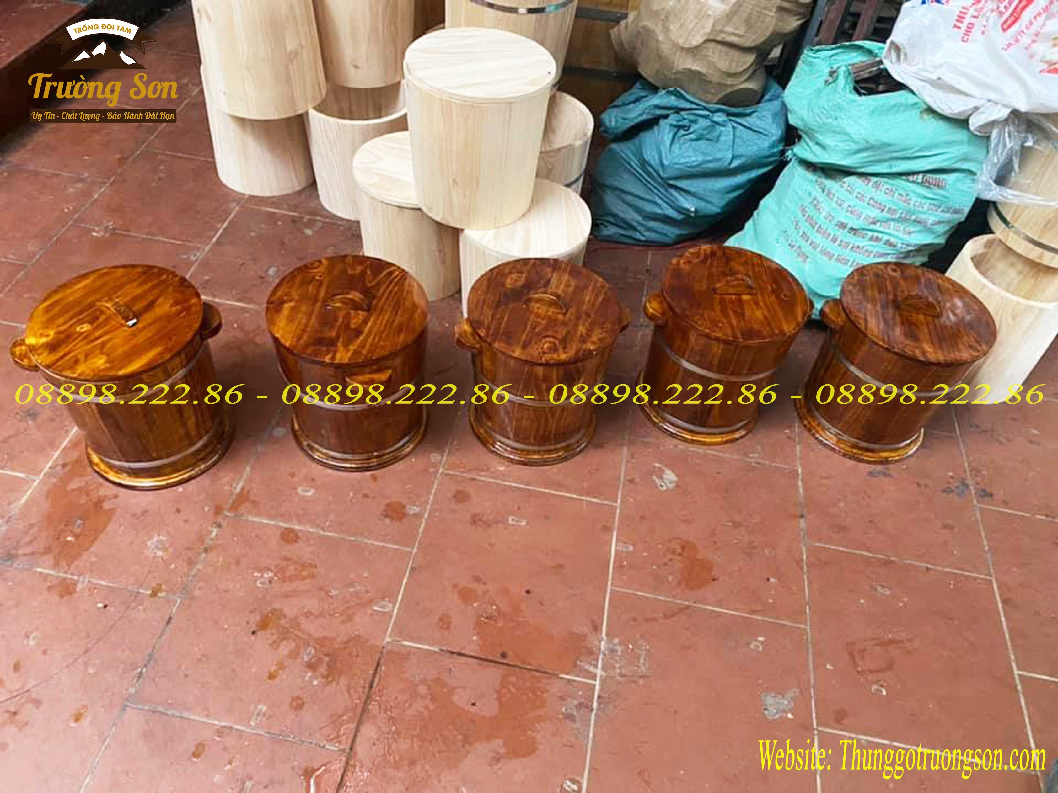 Mua thùng gỗ đựng gạo ở đâu?