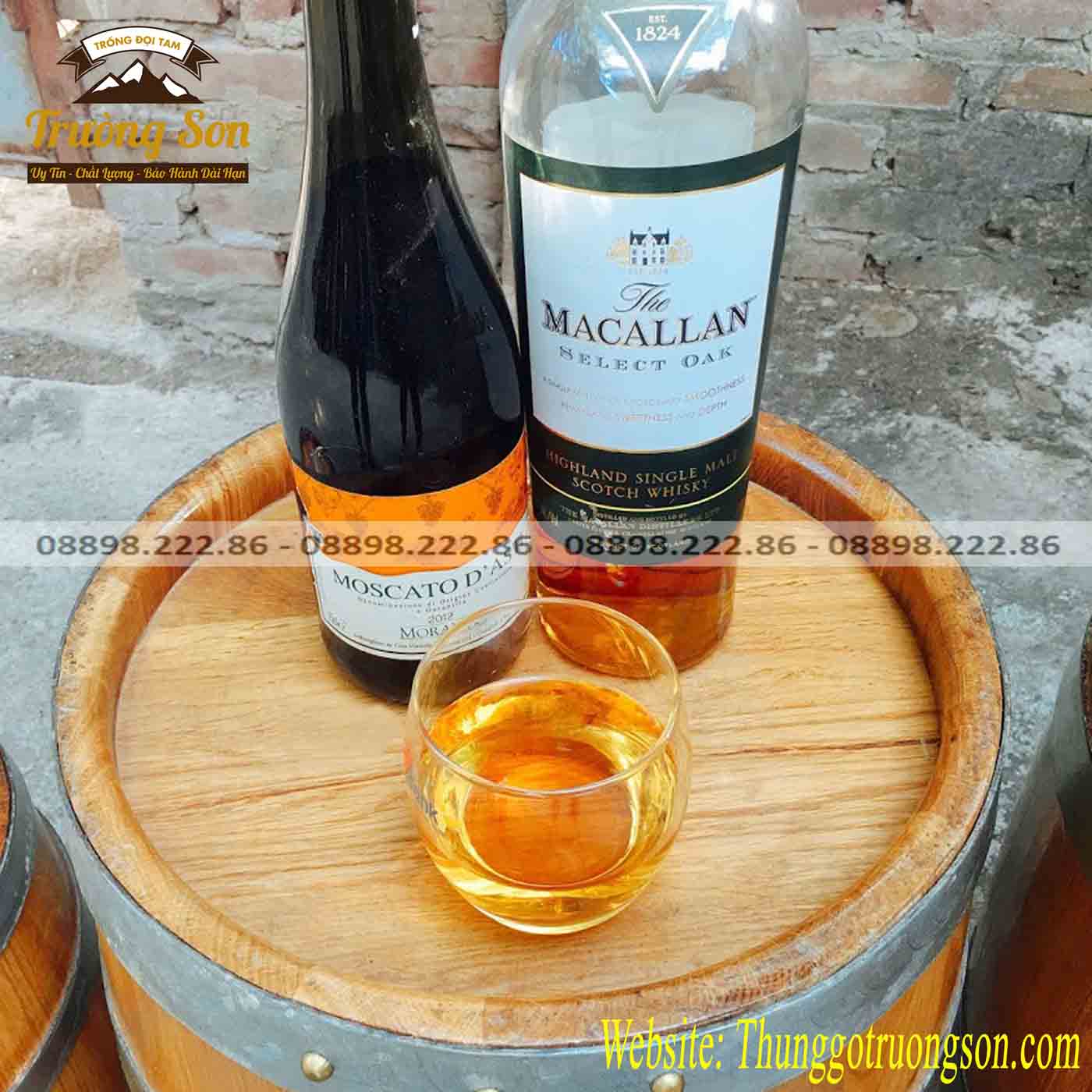 Những lợi ích khi ngâm rượu trong thùng rượu gỗ sồi