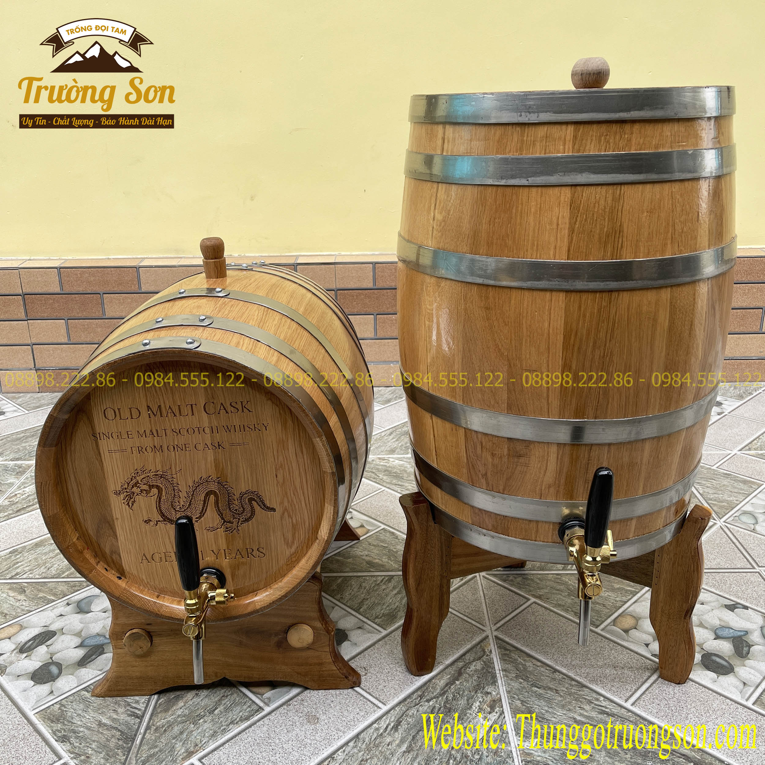 Địa chỉ mua thùng gỗ sồi giá rẻ, uy tín nhất tại Bắc Giang