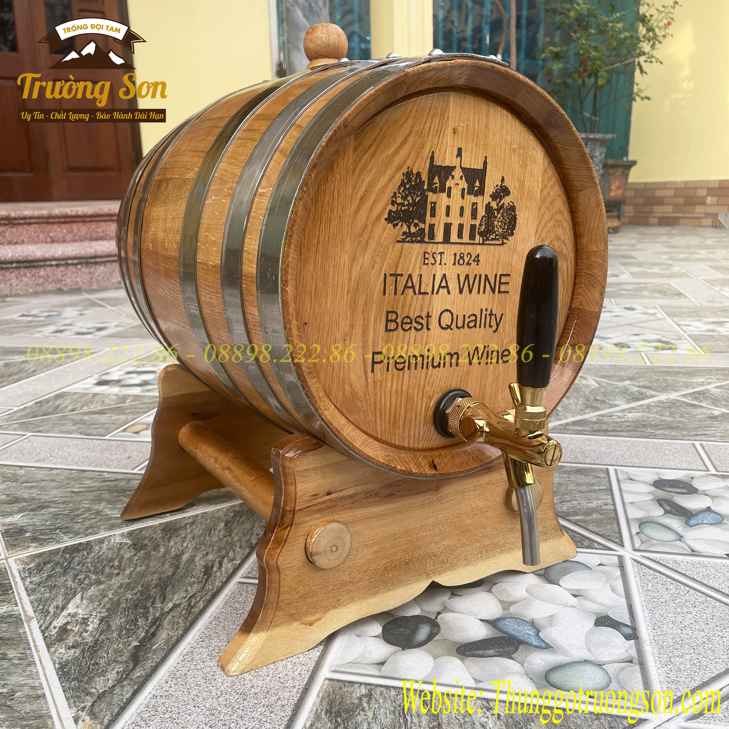 Mua thùng rượu gỗ sồi tại Quảng Ninh uy tín