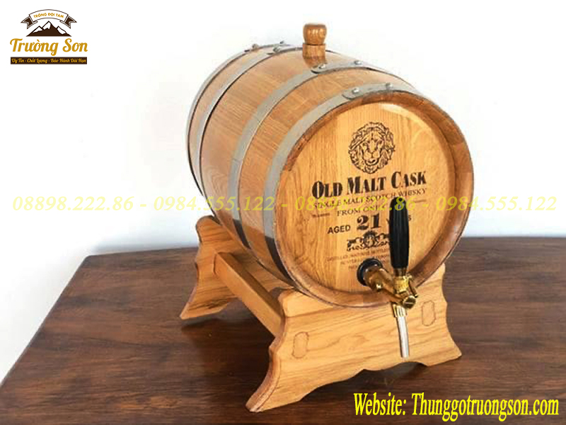 Bán thùng rượu gỗ sồi giá rẻ, uy tín tại Hà Nội