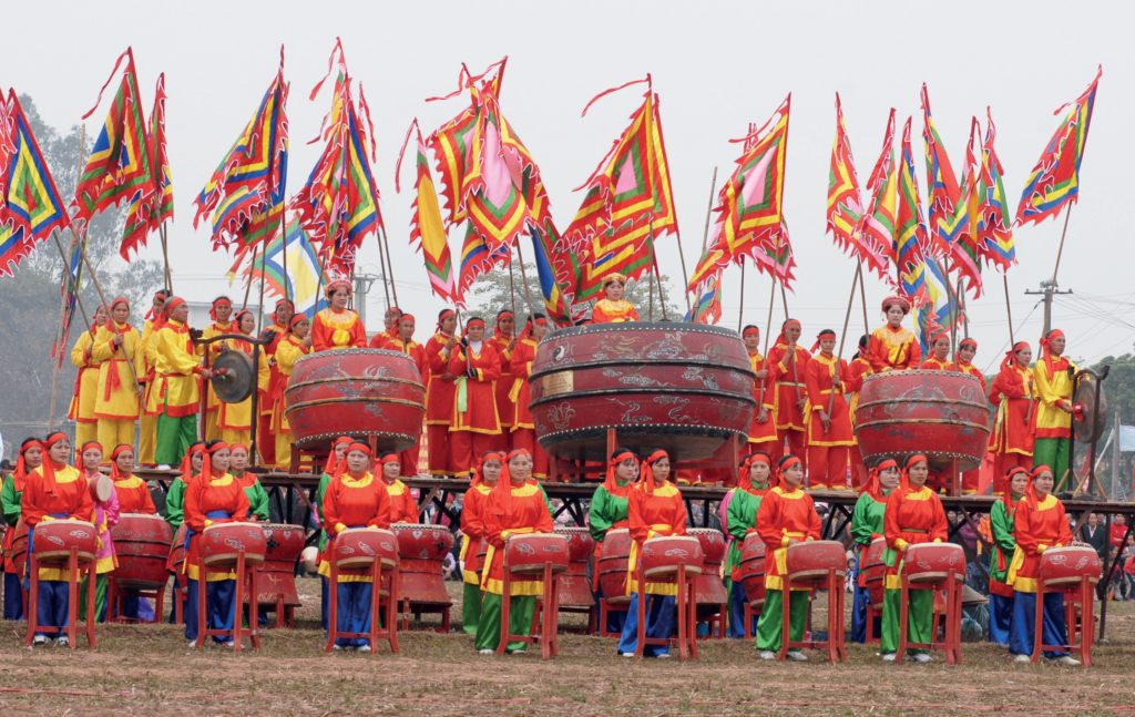 Trống đình chùa Phú Yên. Địa chỉ mua trống gỗ mít da trâu uy tín