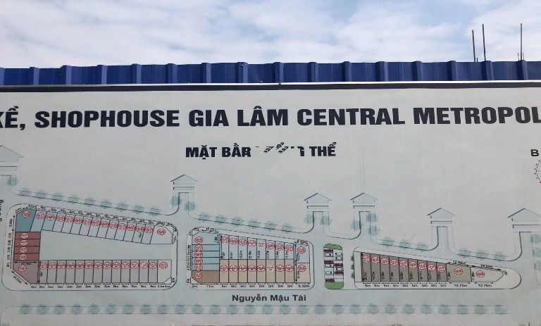 Cần nhượng 2 căn shophouse Metropolitan (hàng trực tiếp từ CĐT) vị trí là trung tâm Huyện Gia Lâm.