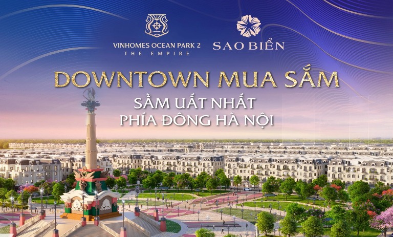 Cần chuyển nhượng các căn Biệt thự Phân Khu kinh doanh Kinh Đô dự án Vinhomes Ocean Park 2- The Empire.