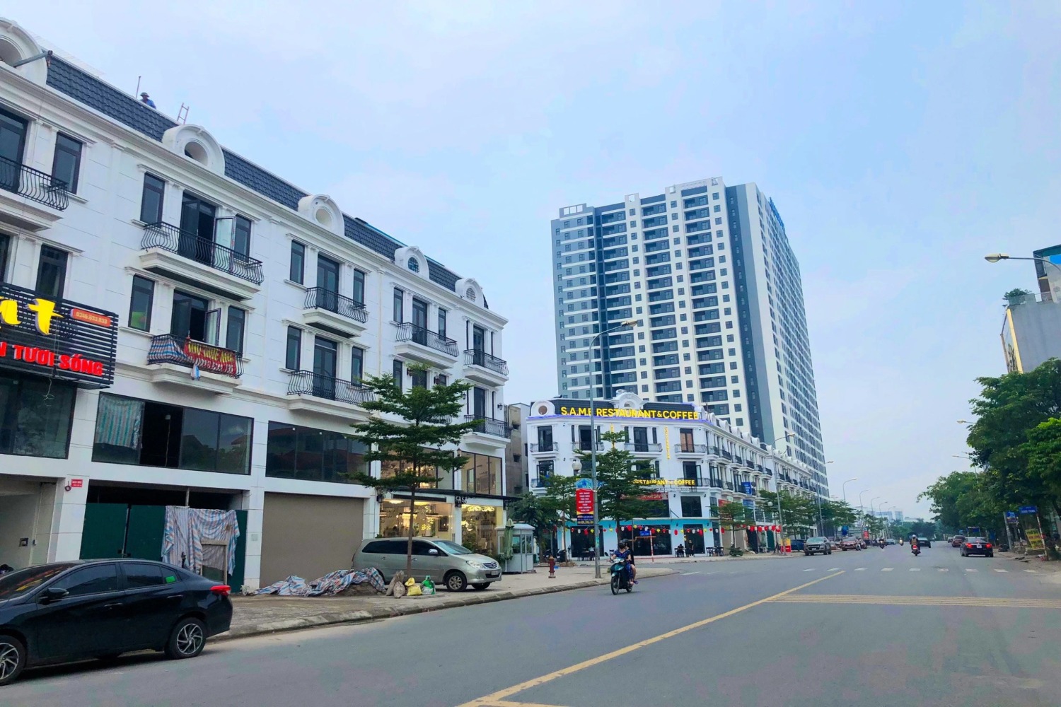 Cần cho thuê căn Shophouse Hải Phát đã hoàn thiện mặt phố Thuận An, thị trấn Trâu Quỳ, Gia Lâm.