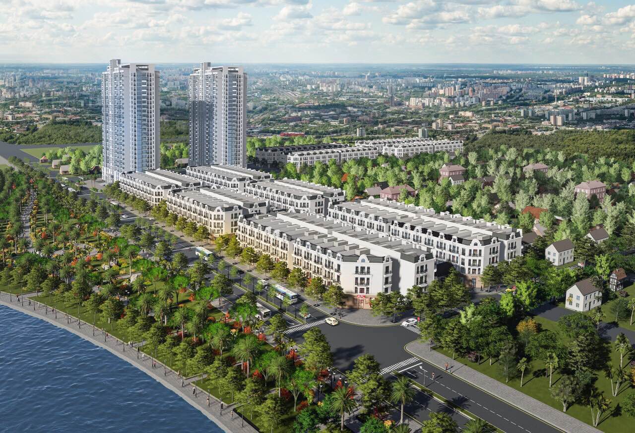 Cần bán căn shophouse Sông Hồng TT Trâu Qùy, phố Thành Trung, Siêu kinh doanh.