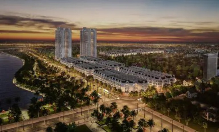 Cần bán 2 suất shophouse Sông Hồng TT Trâu Qùy, mặt phố Thành Trung, Siêu kinh doanh.