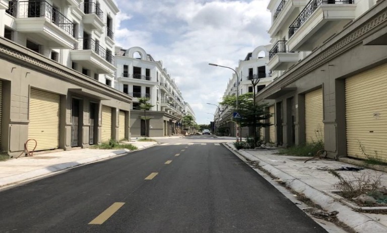 Tổng hợp những căn Shophouse Sông Hồng vị trí đắc địa khu 31ha Trâu Quỳ!