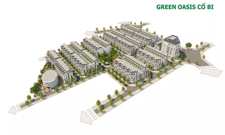 Dự án Green Oasis Cổ Bi – Gia Lâm