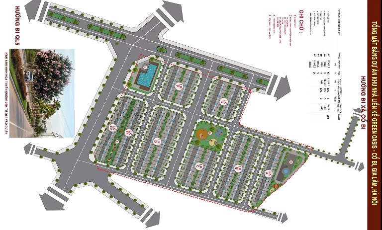 Dự án Green Oasis Cổ Bi – Gia Lâm