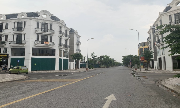 Tổng hợp những căn Shophouse Sông Hồng vị trí đắc địa khu 31ha Trâu Quỳ!