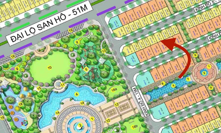 Cần chuyển nhượng các căn Biệt thự Phân Khu kinh doanh Kinh Đô dự án Vinhomes Ocean Park 2- The Empire.