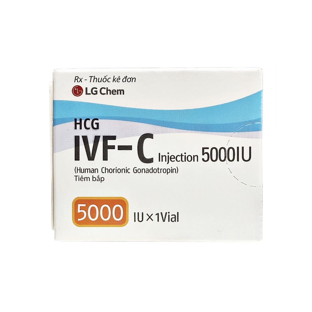 IVF-C LG 5000IU HỘP 1 LỌ