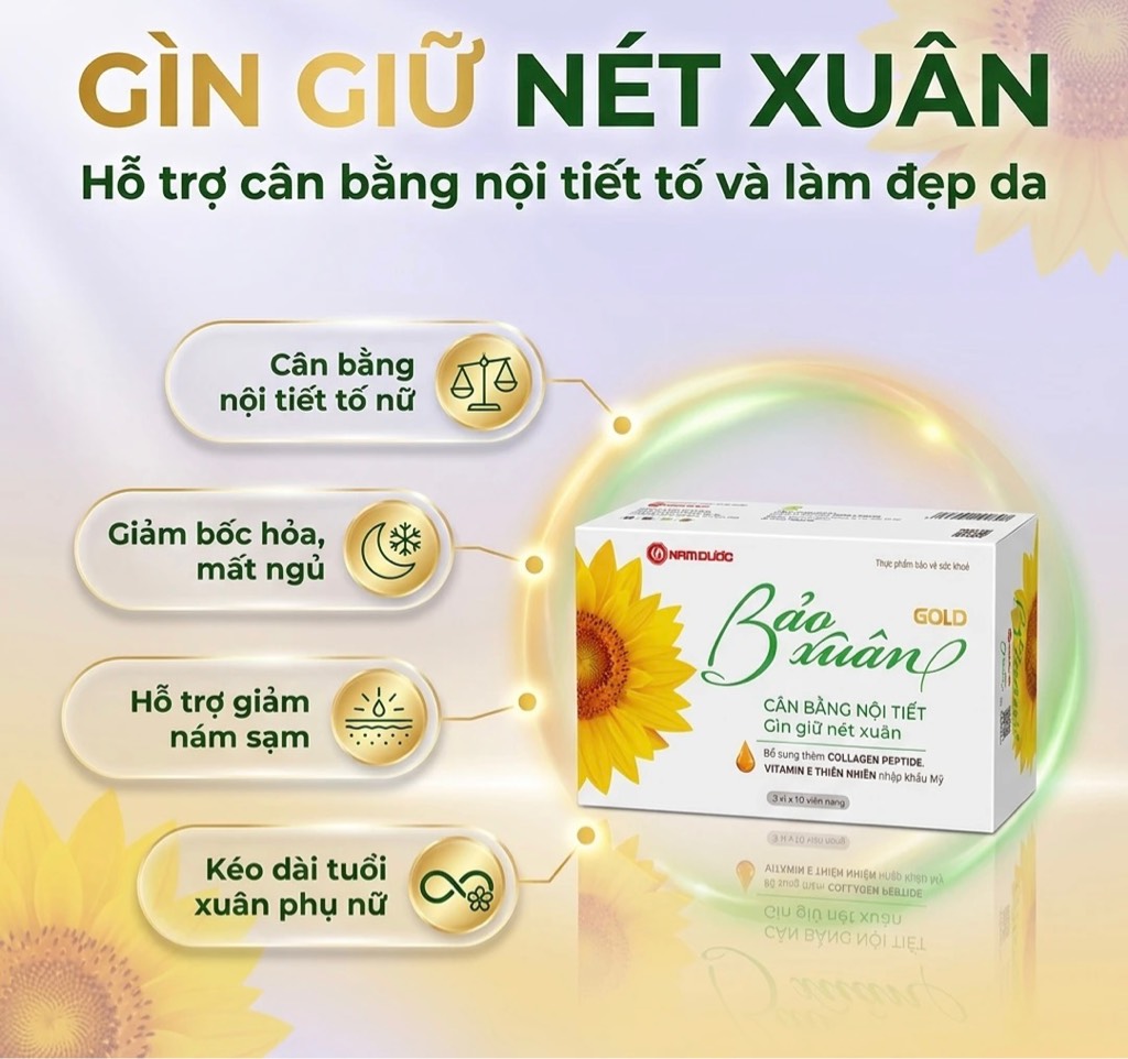 VIÊN UỐNG BẢO XUÂN GOLD HỘP 30 VIÊN